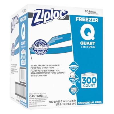 ZIPLOC PRO FREEZER QUART 300BG