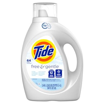 TIDE LIQUID HE FREE 84OZ