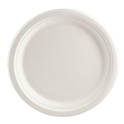9 ROUND PLATE COMPOSTABLE