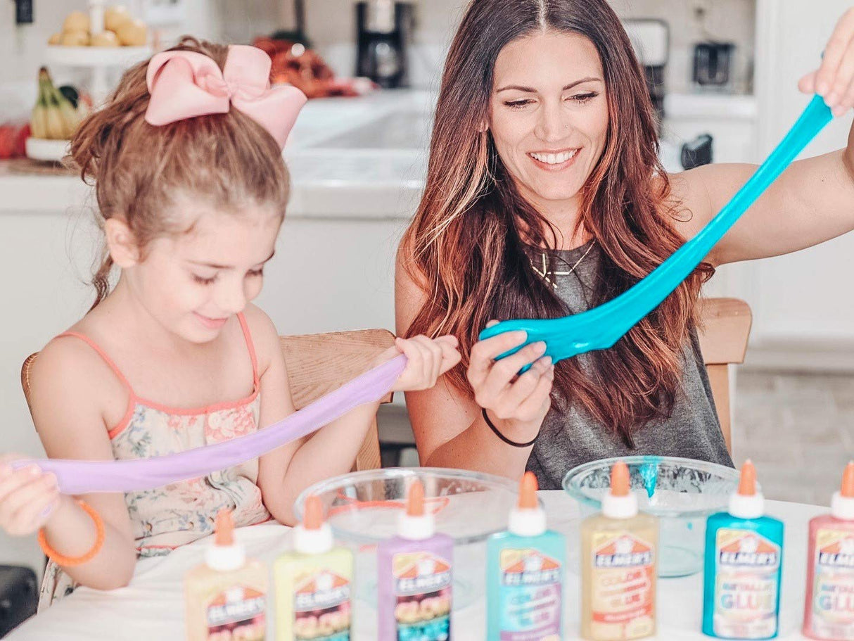 Elmer's Celebration Slime Kit + Magical Liquid Activator Solution Bundle