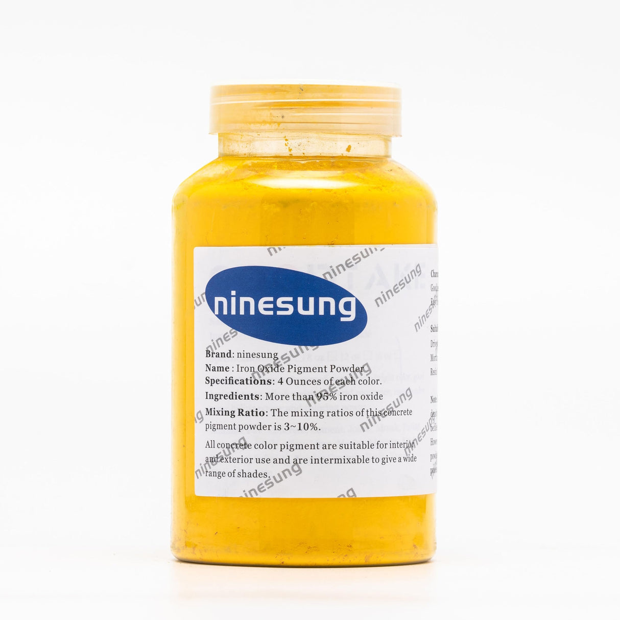 Ninesung 5 Beautiful Contact Cement Color Pigment, Iron Oxide Powder - Pigment Powder for Concrete Dye, Cement, Artistic, Painting, Clay, Lime, Plaster, Paint (5 Colors)