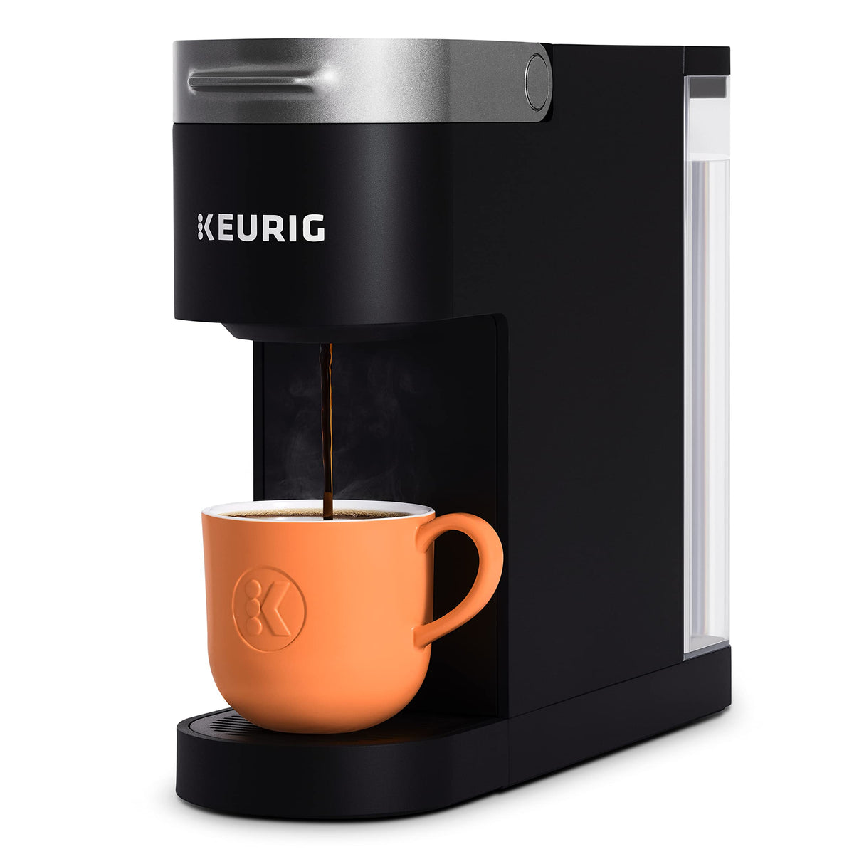 Keurig K-Slim Single Serve K-Cup Pod Coffee Maker, Featuring Simple Push Button Controls And MultiStream Technology, Black