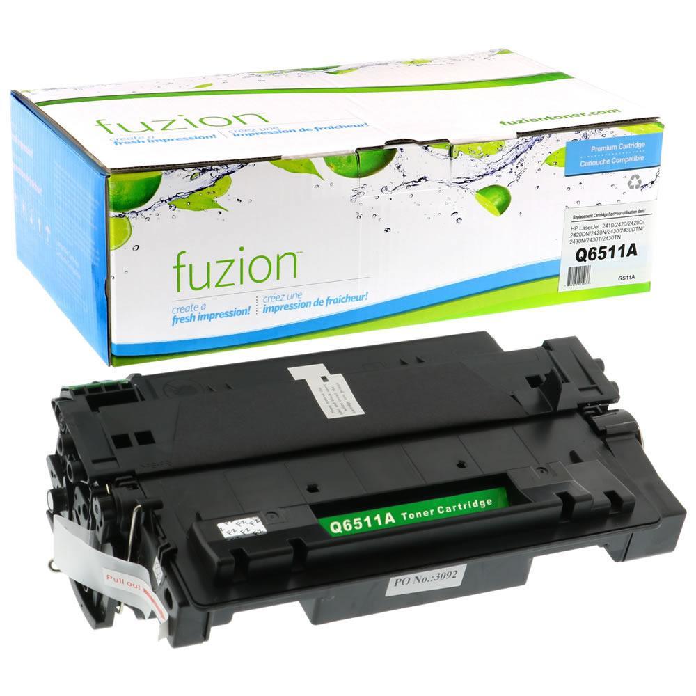 Fuzion Remanufactured Toner for HP Q6511A (11A)