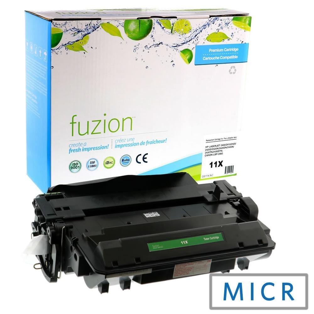 Fuzion Remanufactured MICR Cartridges for HP Q6511X (11X) MICR