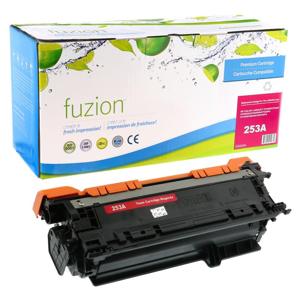 Fuzion Remanufactured Toner for HP CE253A (504A) - Magenta