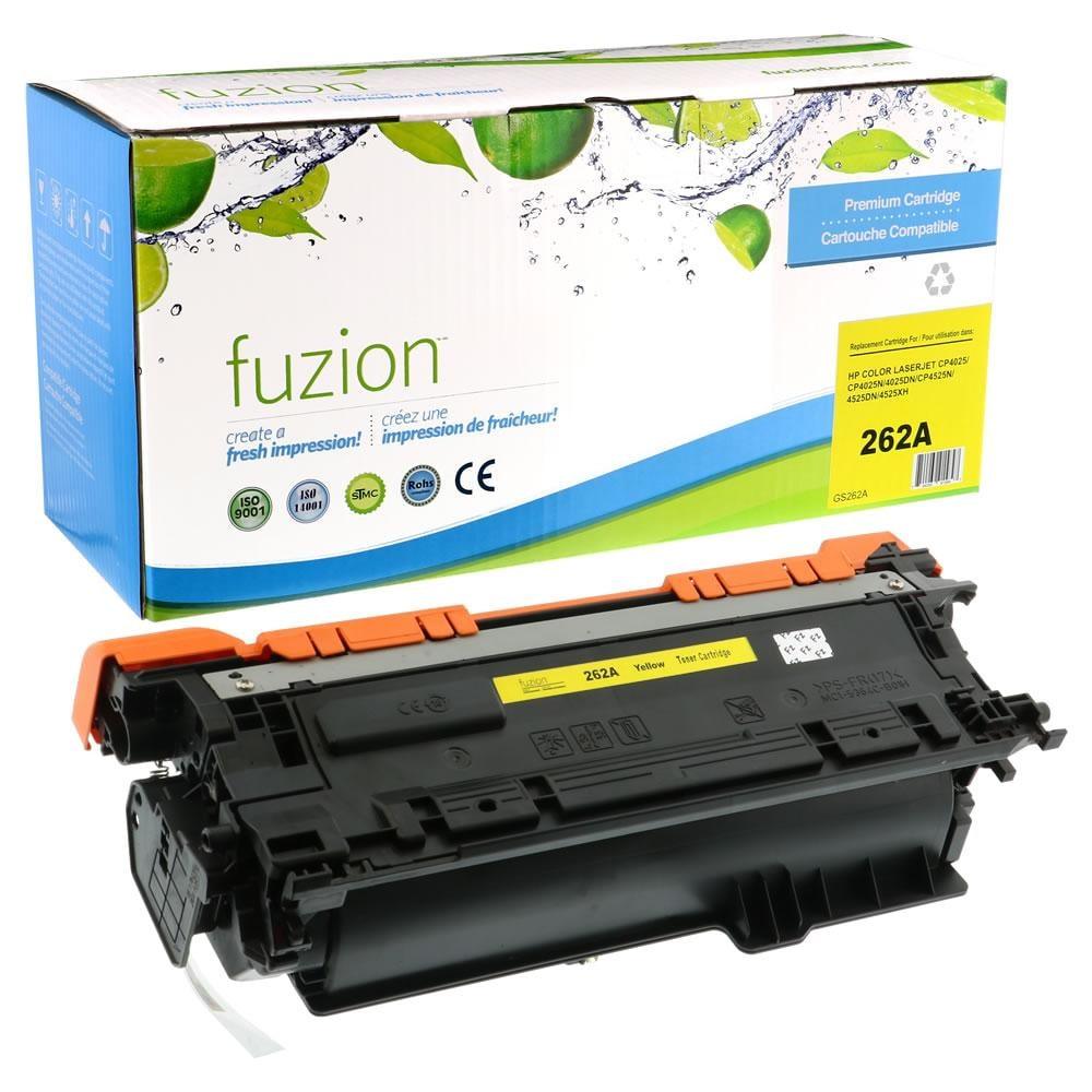 Fuzion Remanufactured Toner for HP CE262A (648A) - Yellow