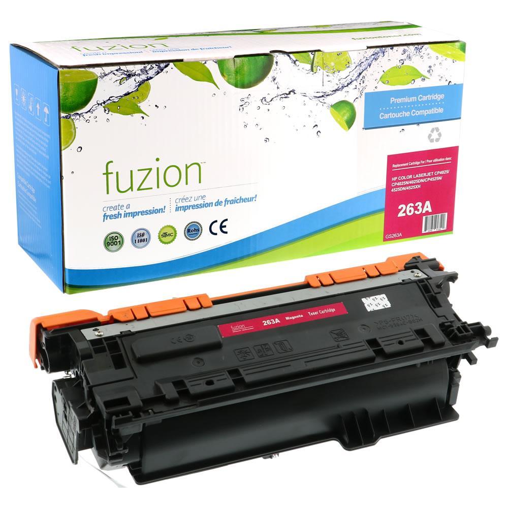 Fuzion Remanufactured Toner for HP CE263A (648A) - Magenta