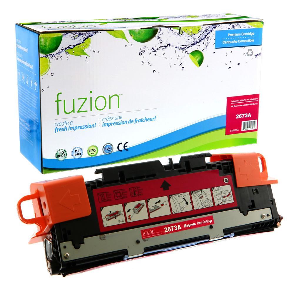 Fuzion Remanufactured Toner for HP Q2673A (309A) - Magenta