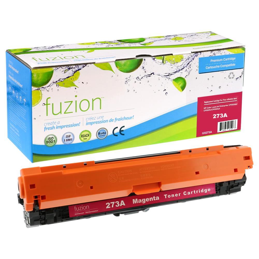 Fuzion Remanufactured Toner for HP CE273A (650A) - Magenta