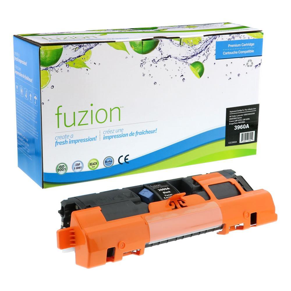 Fuzion Remanufactured Toner for HP Q3960A (122A) - Black