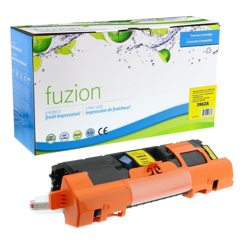 Fuzion Remanufactured Toner for HP Q3962A (122A) - Yellow