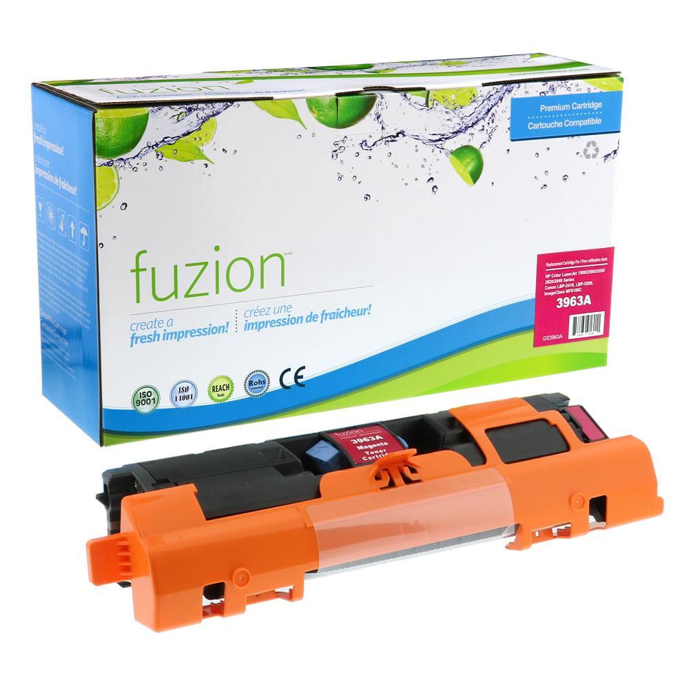 Fuzion Remanufactured Toner for HP Q3963A (122A) - Magenta