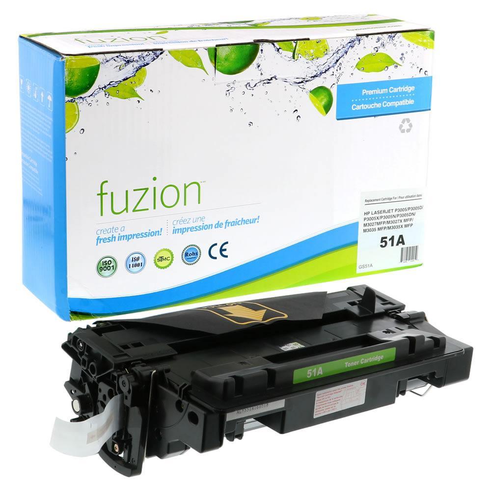 Fuzion Remanufactured Toner for HP Q7551A (51A)