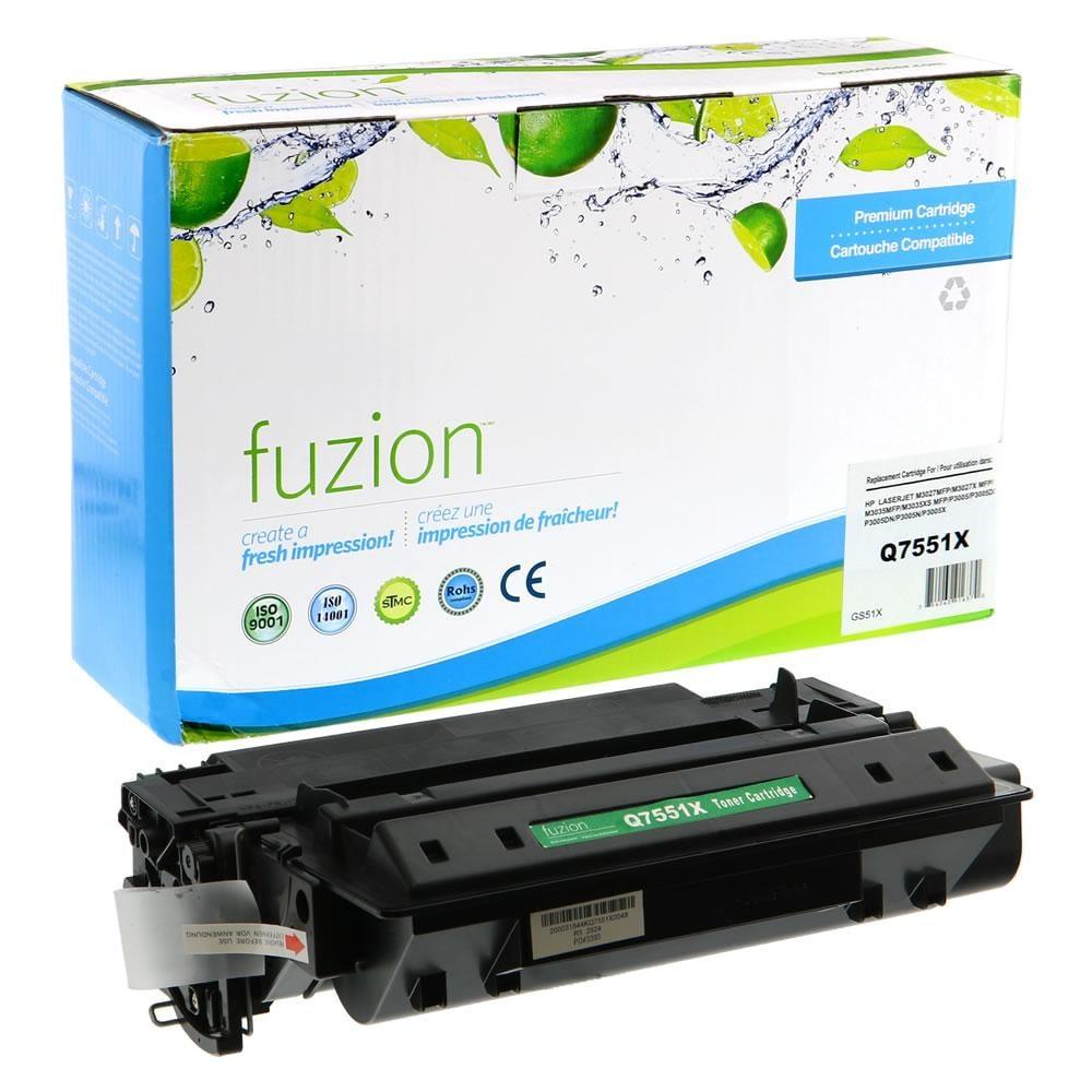 Fuzion Remanufactured Toner for HP Q7551X (51X)