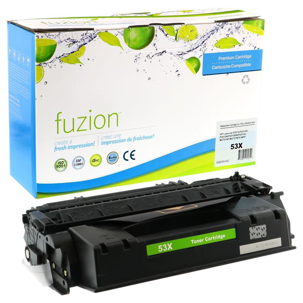 Fuzion New Compatible Toner for HP Q7553X (53X)