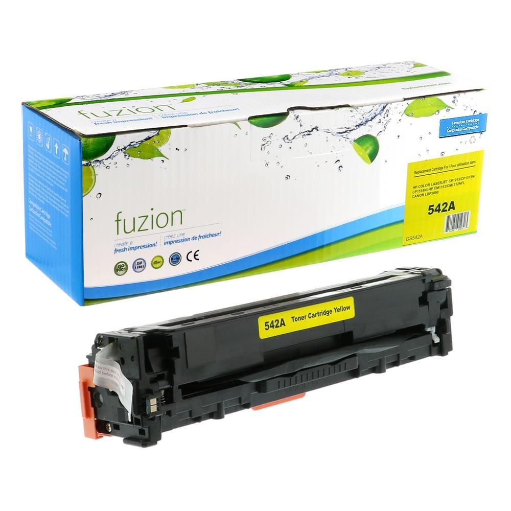 Fuzion New Compatible Toner for HP CB542A (125A) - Yellow