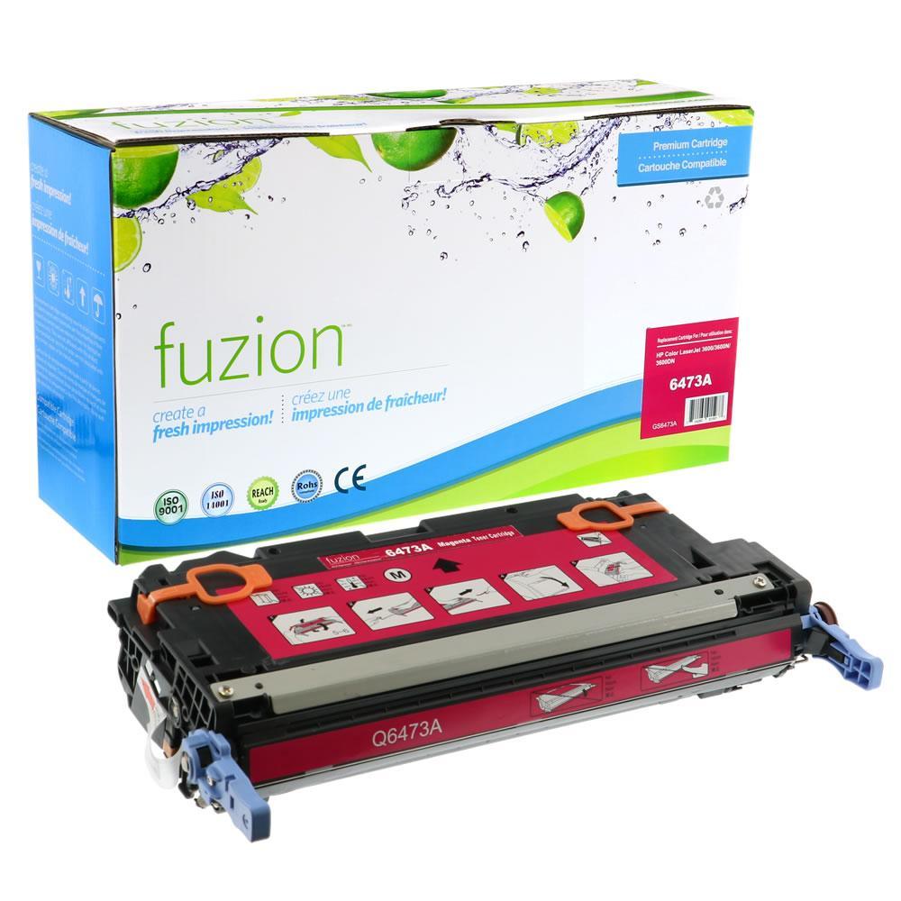 Fuzion Remanufactured Toner for HP Q6473A (502A) - Magenta
