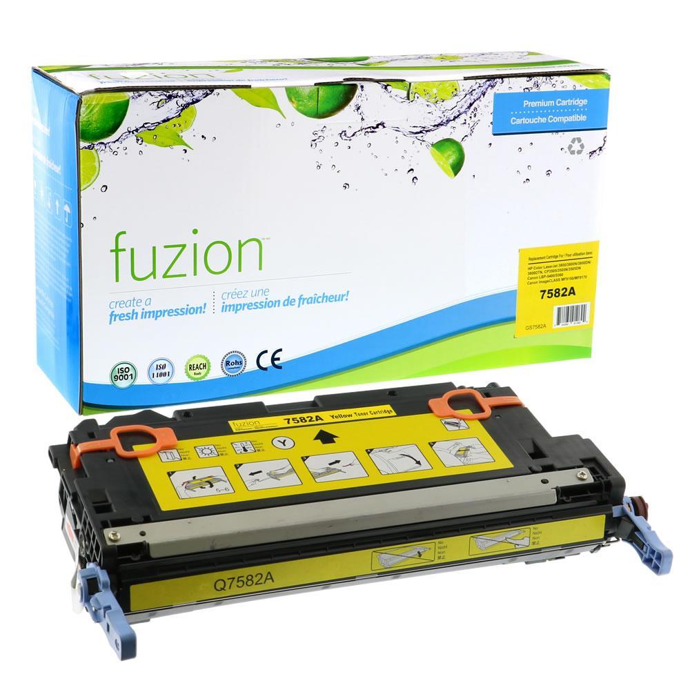 Fuzion Remanufactured Toner for HP Q7582A (503A) - Yellow