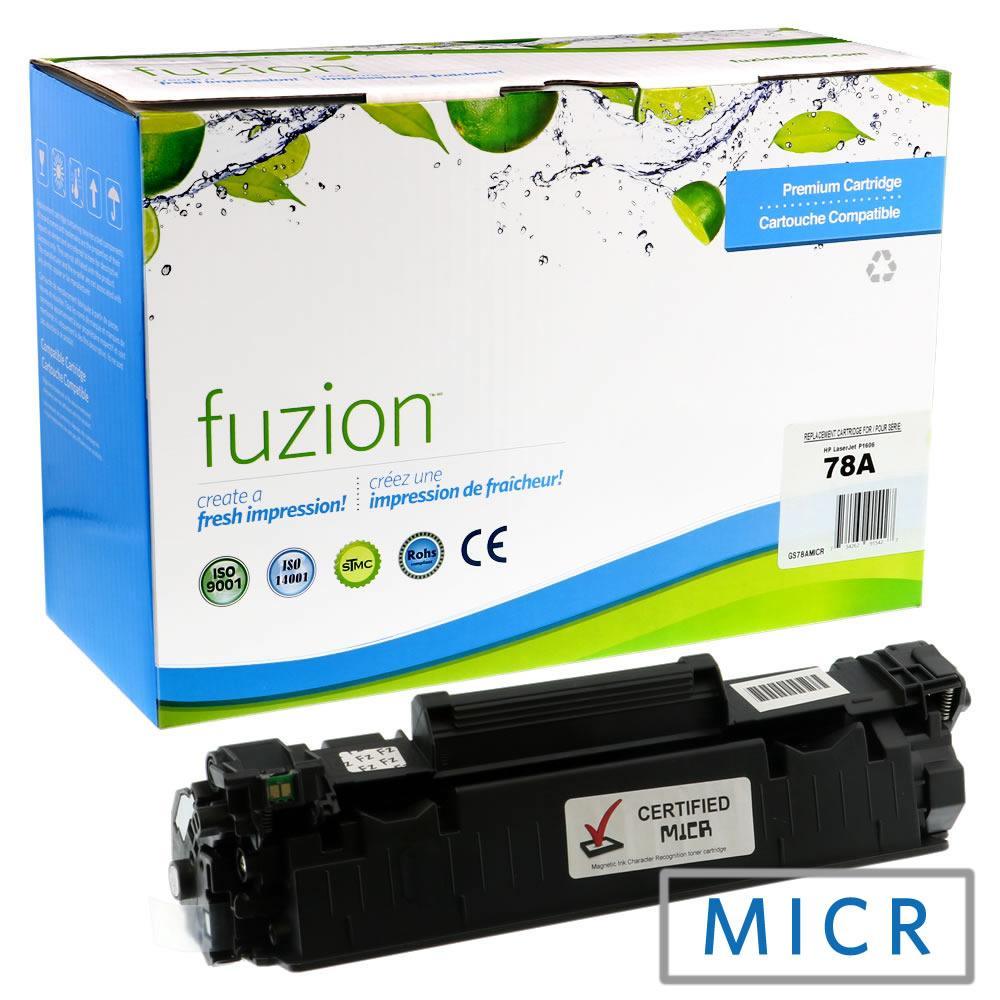 Fuzion Remanufactured MICR Cartridges for HP CE278A (78A) MICR