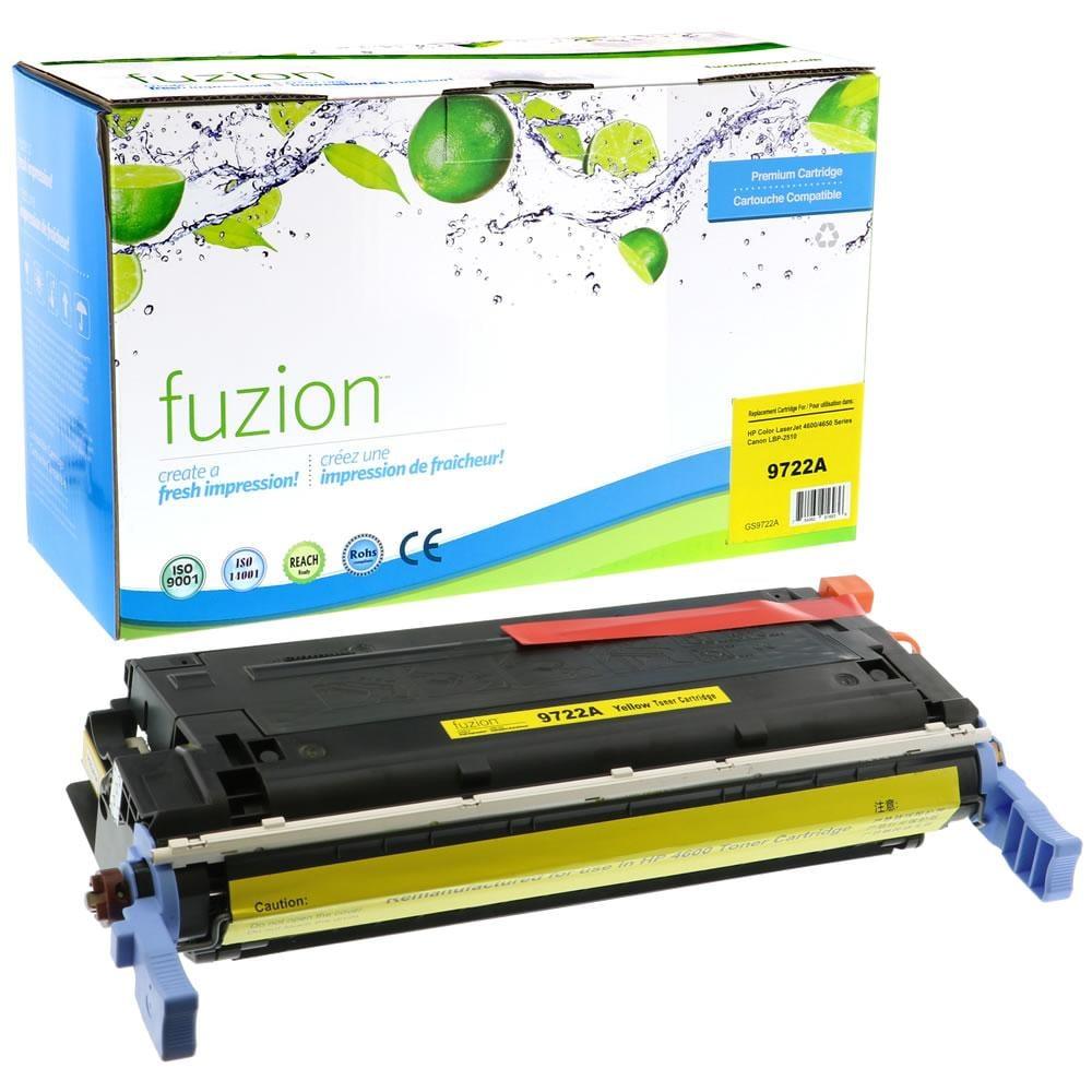 Fuzion Remanufactured Toner for HP Q9722A (641A) - Yellow