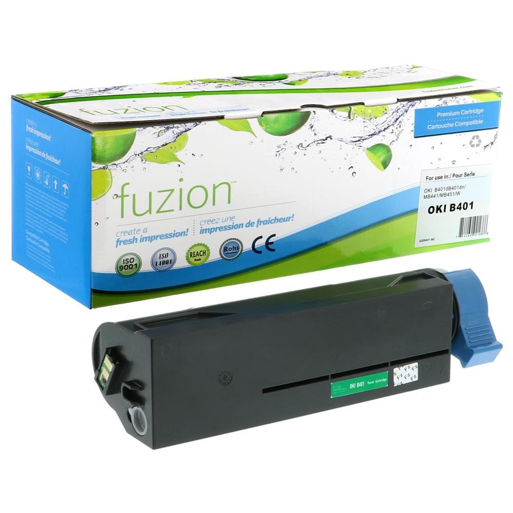 Fuzion New Compatible Toner for Okidata 44992405 - Black