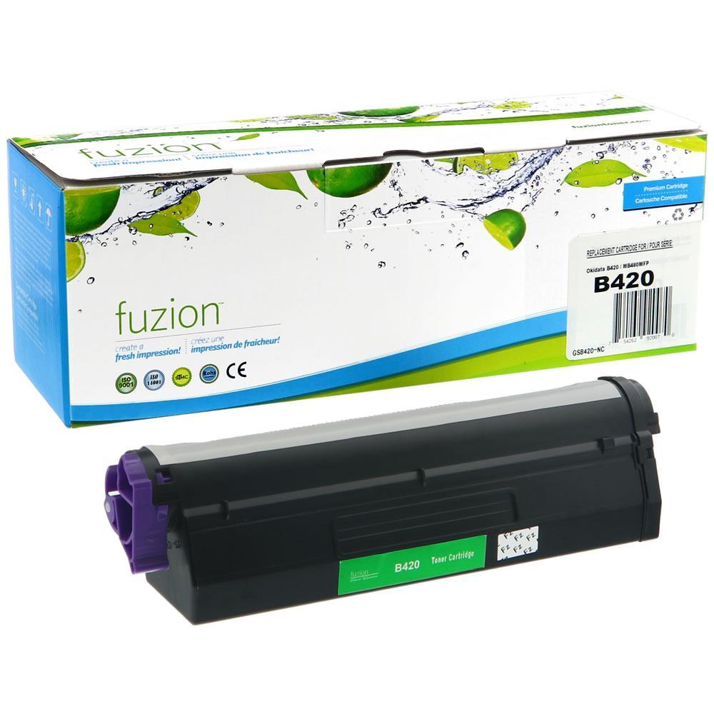 Fuzion New Compatible Toner for Okidata 43979215 - Black