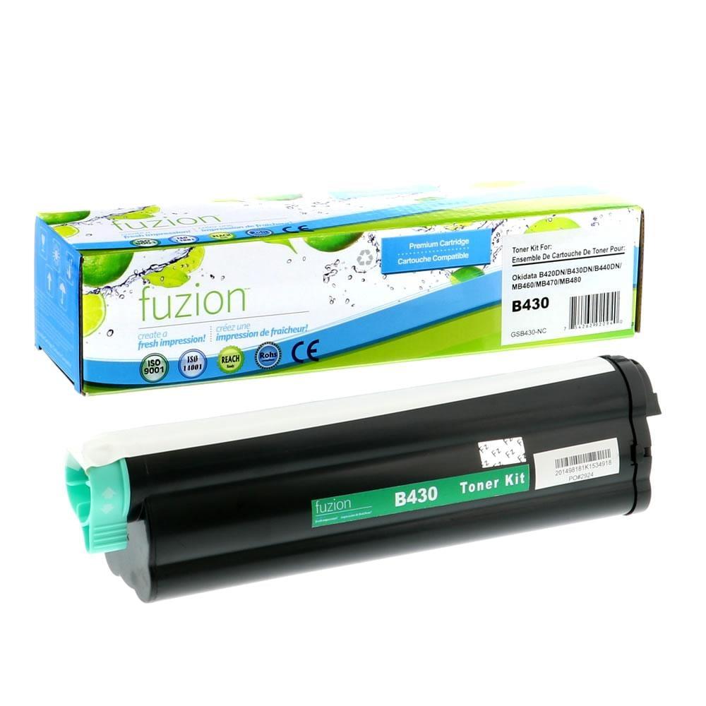 Fuzion New Compatible Toner for Okidata 43979201 - Black
