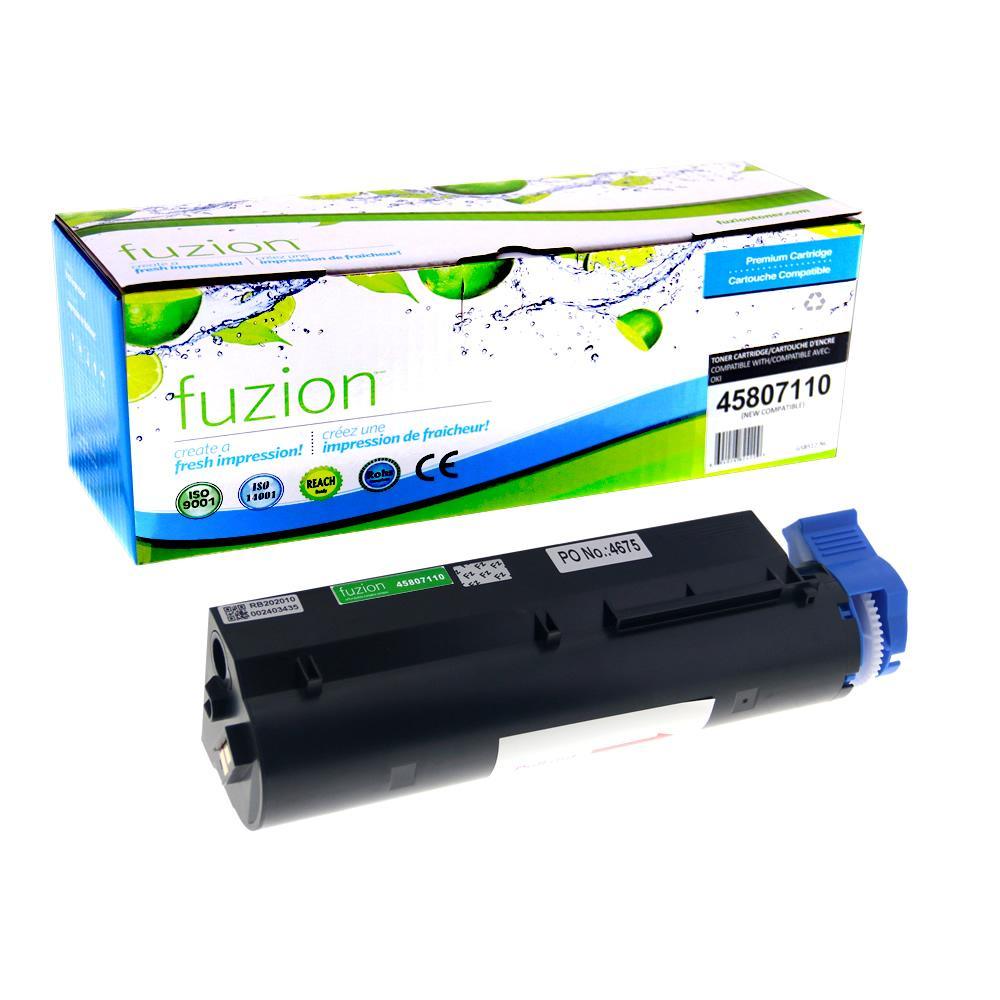 Fuzion New Compatible Toner for Okidata 45807110 - Black