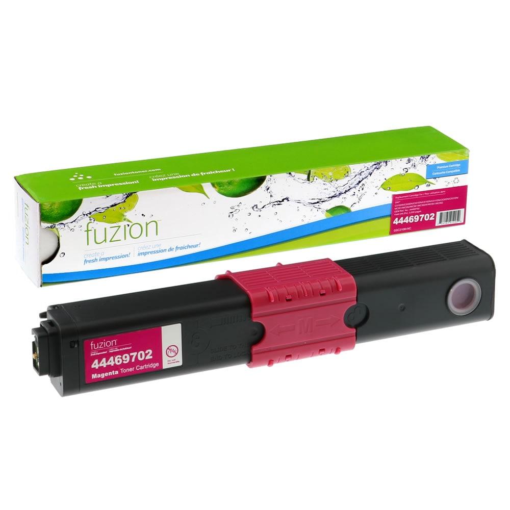 Fuzion New Compatible Toner for Okidata 44469702 - Magenta