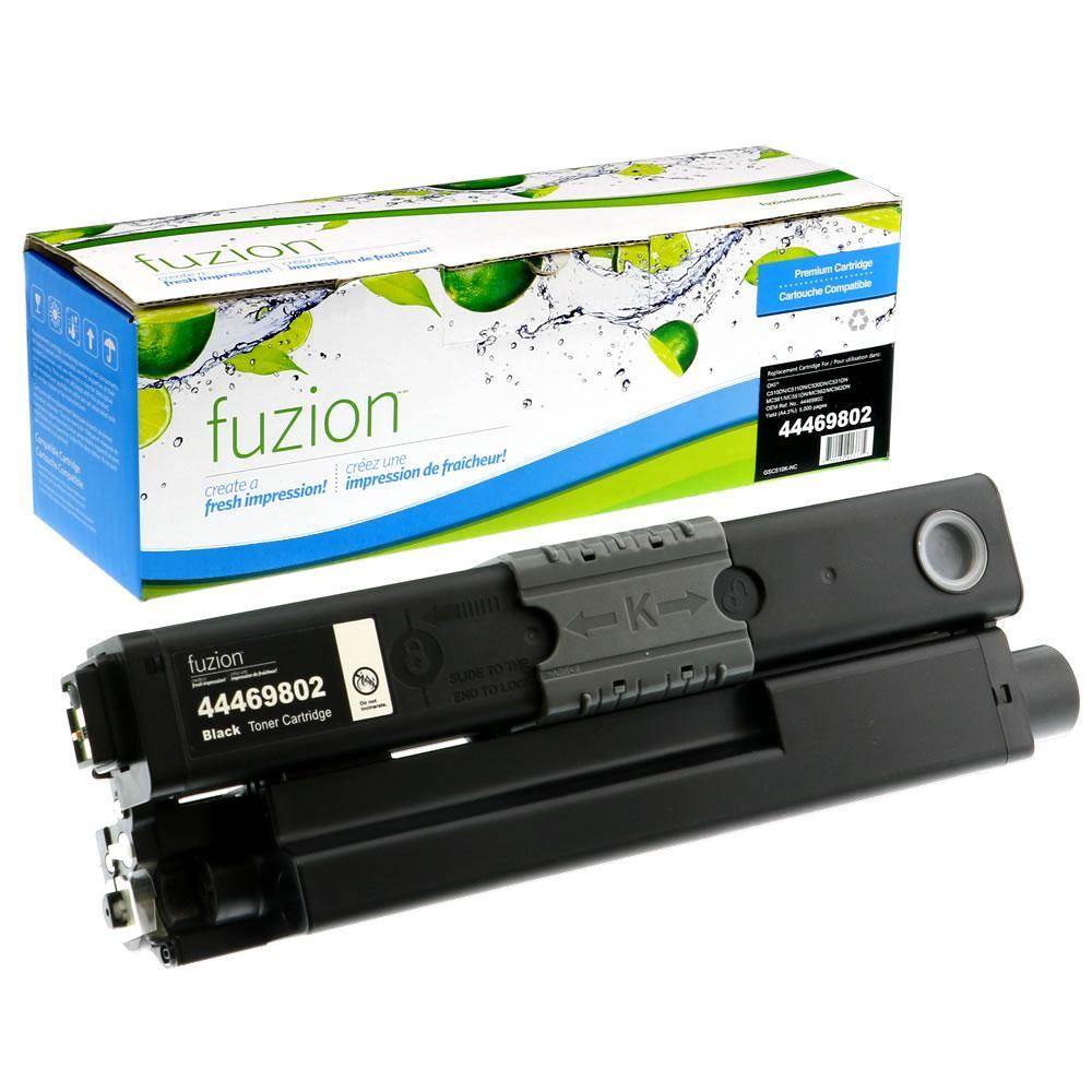 Fuzion New Compatible Toner for Okidata 44469802 - Black