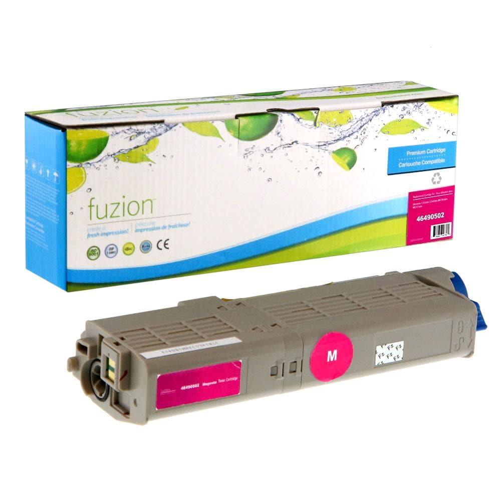 Fuzion New Compatible Toner for Okidata 46490502 - Magenta