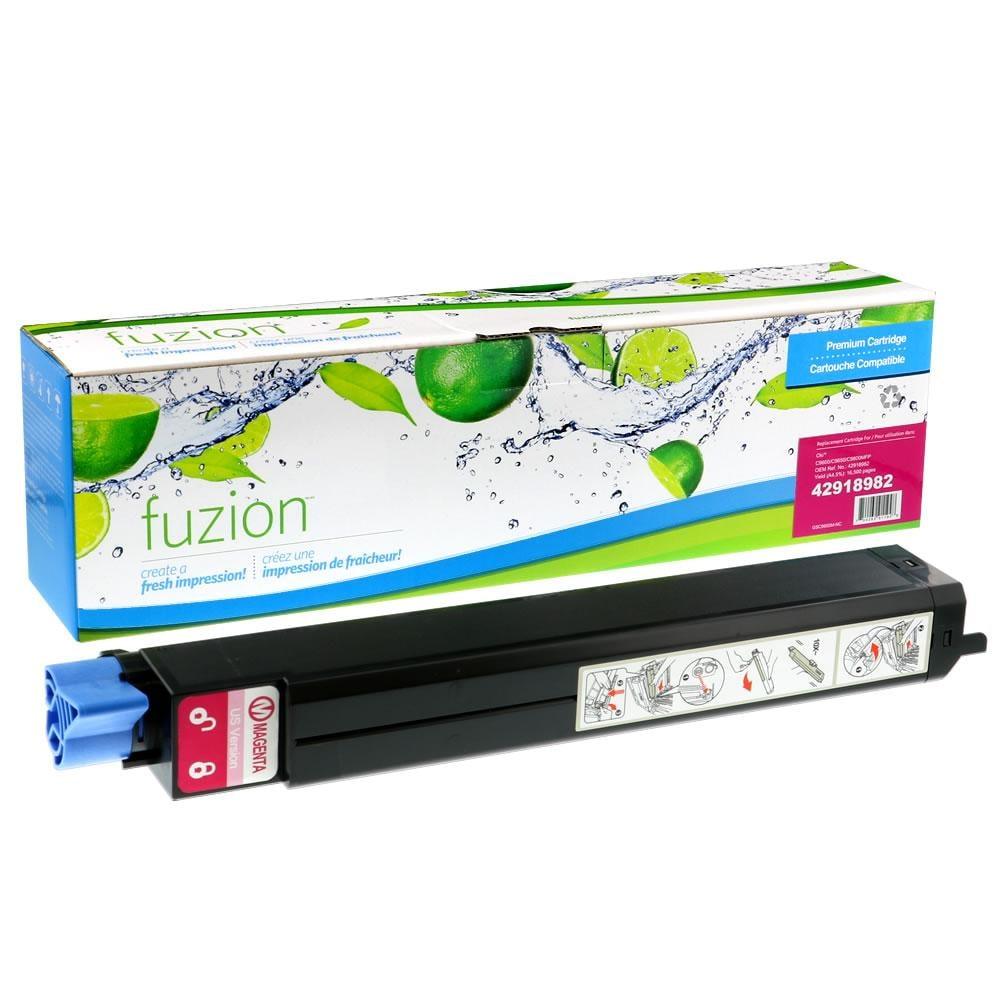 Fuzion New Compatible Toner for Okidata C9600 - Magenta