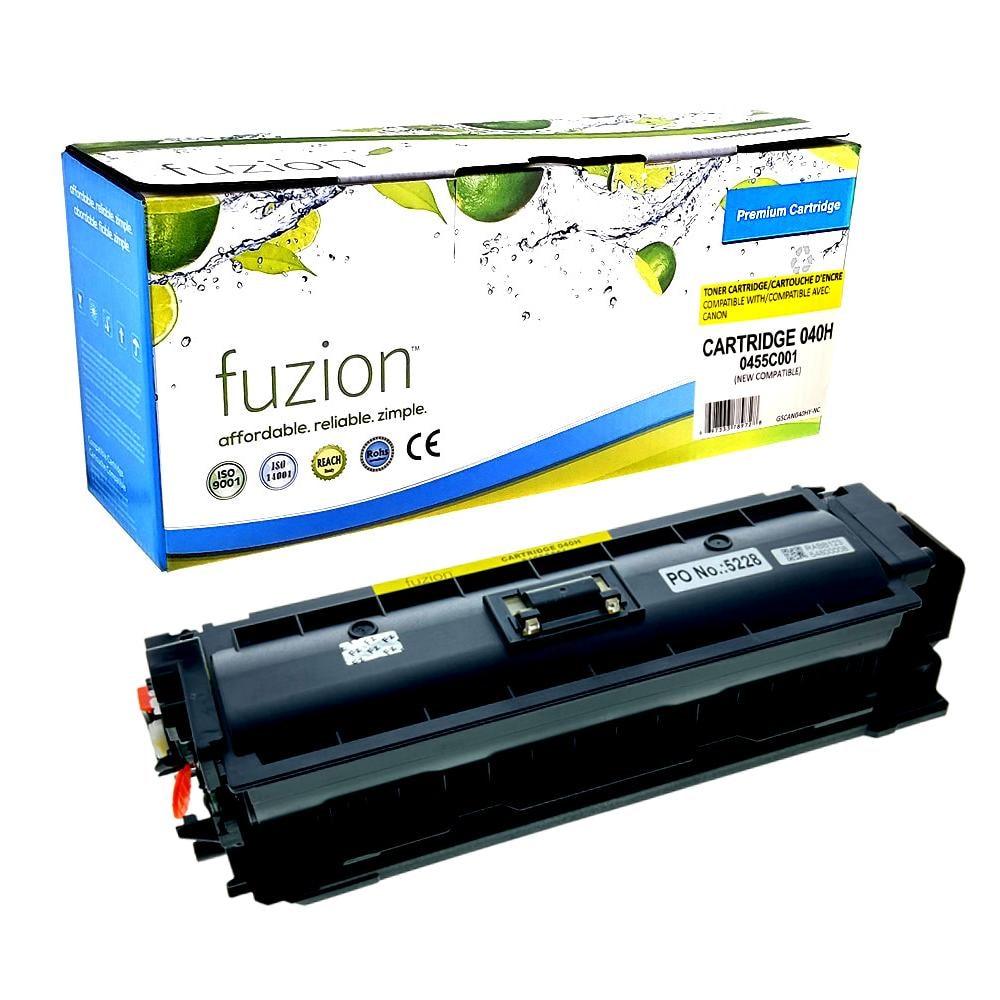 Fuzion New Compatible Toner for Canon 0455C001 (040H) - Yellow