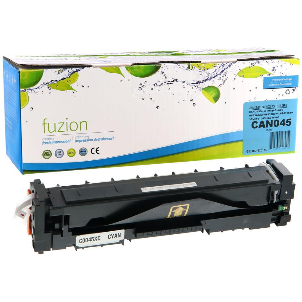 Fuzion New Compatible Toner for Canon 1245C001 (045H) - Cyan