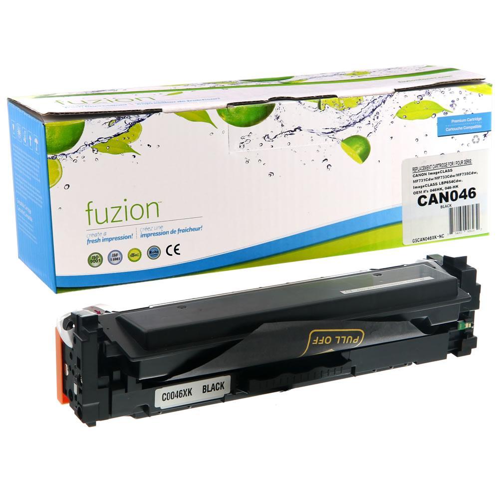 Fuzion New Compatible Toner for Canon 1254C001 (046H) - Black