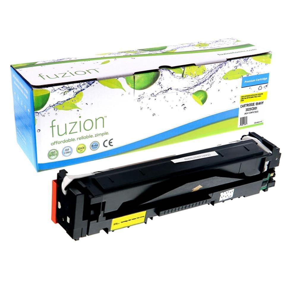 Fuzion New Compatible Toner for Canon 3025C001 (054H) - Yellow