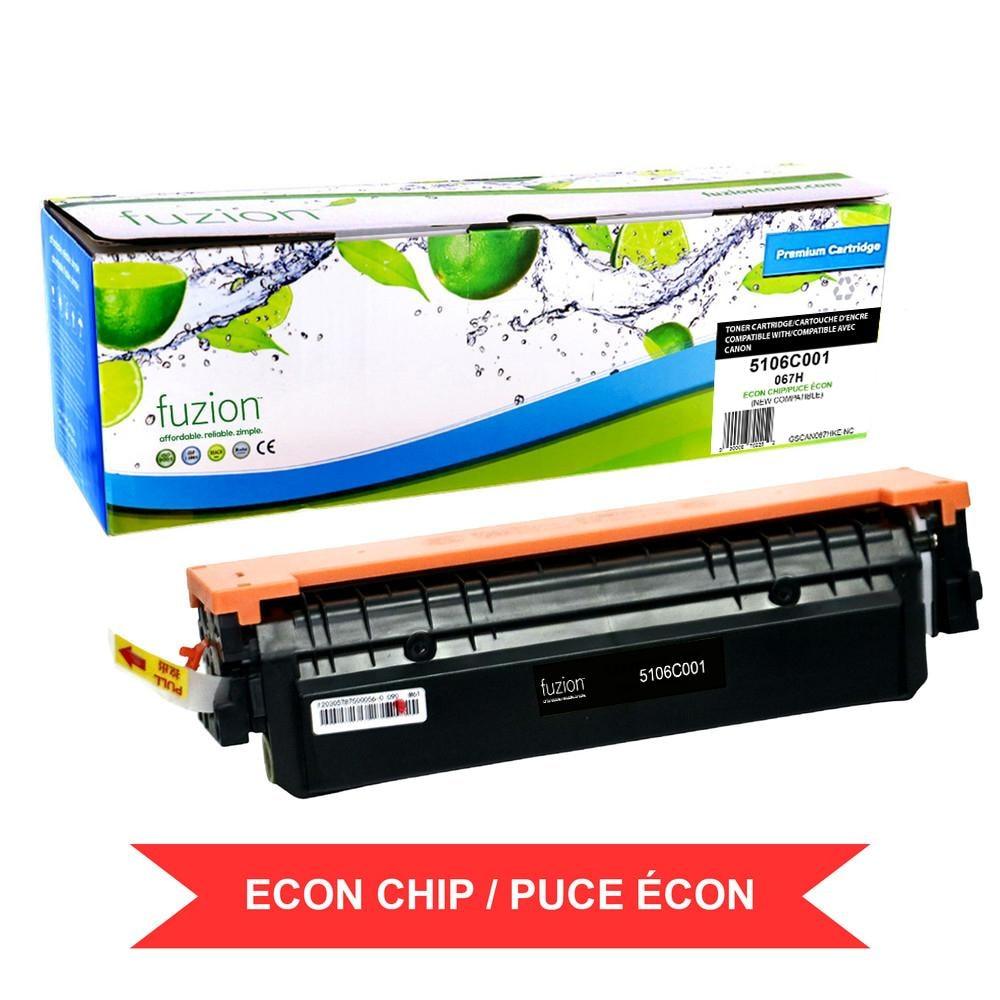 Fuzion New Compatible Toner for Canon 5106C001 (067H) HY w/ ECON Chip - Black
