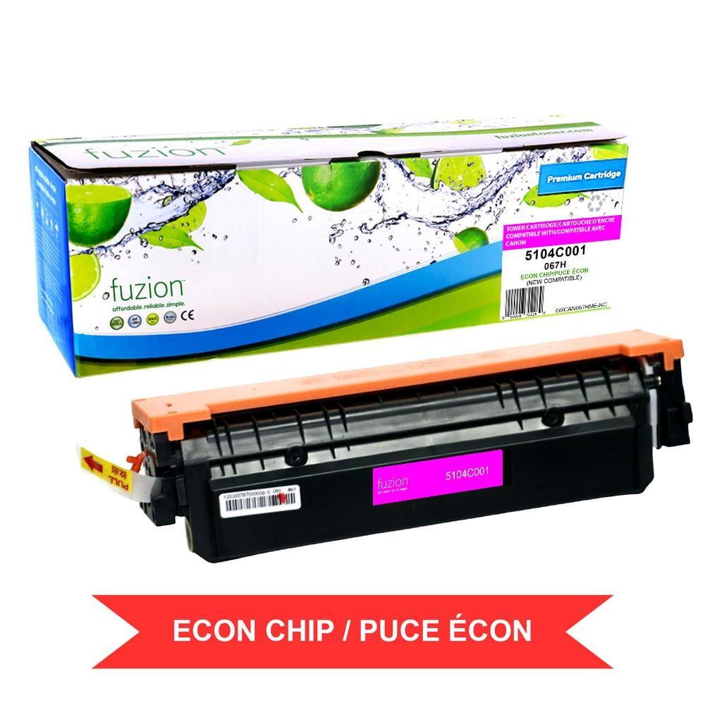 Fuzion New Compatible Toner for Canon 5104C001 (067H) HY w/ ECON Chip - Magenta