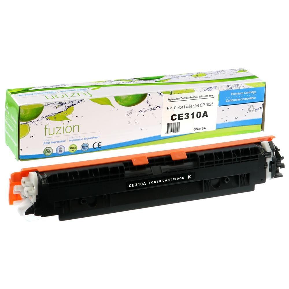 Fuzion New Compatible Toner for HP CE310A (126A) - Black