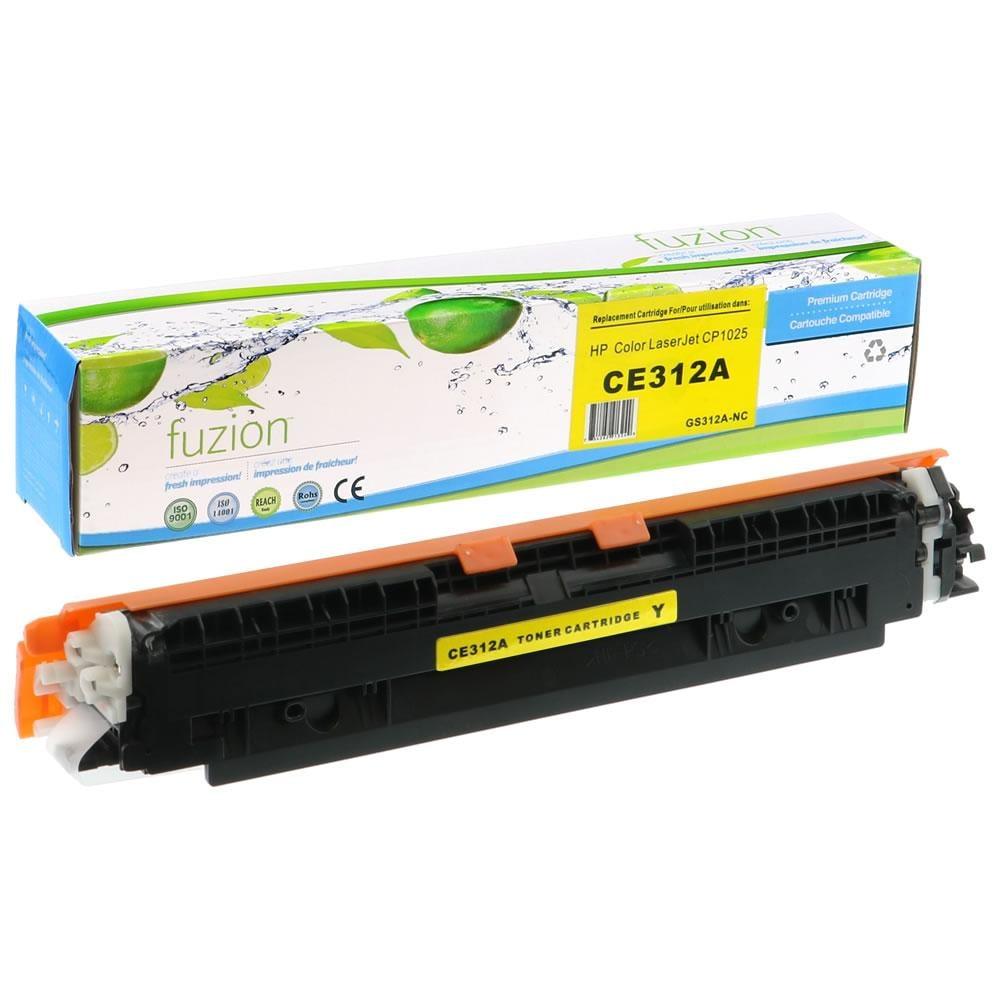 Fuzion New Compatible Toner for HP CE312A (126A) - Yellow