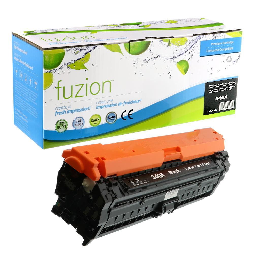 Fuzion Remanufactured Toner for HP CE340A (651A) - Black