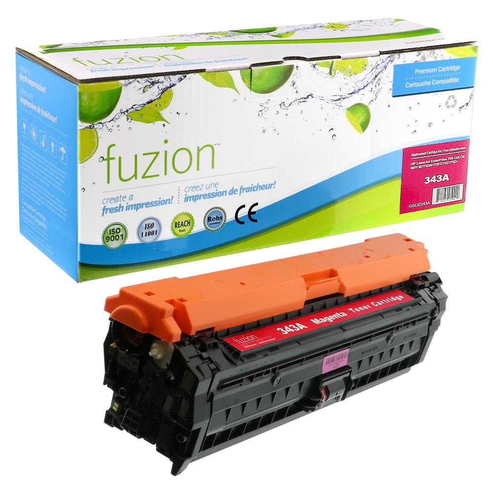 Fuzion Remanufactured Toner for HP CE343A (651A) - Magenta