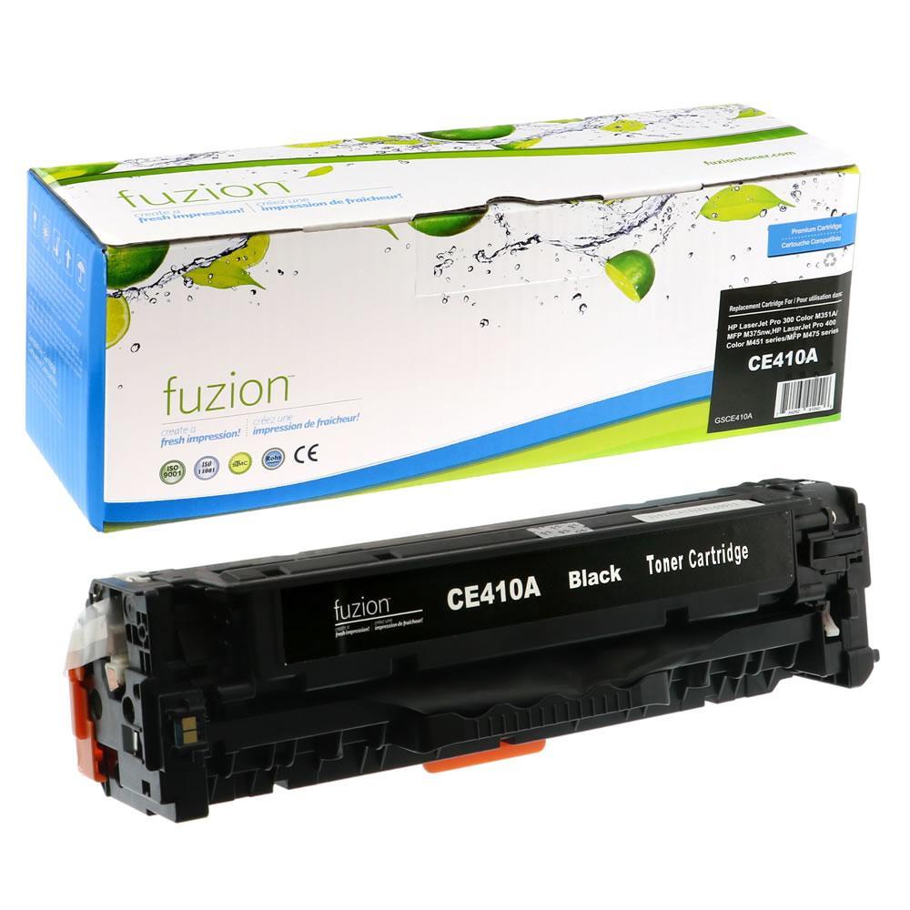 Fuzion Remanufactured Toner for HP CE410A (305A) - Black