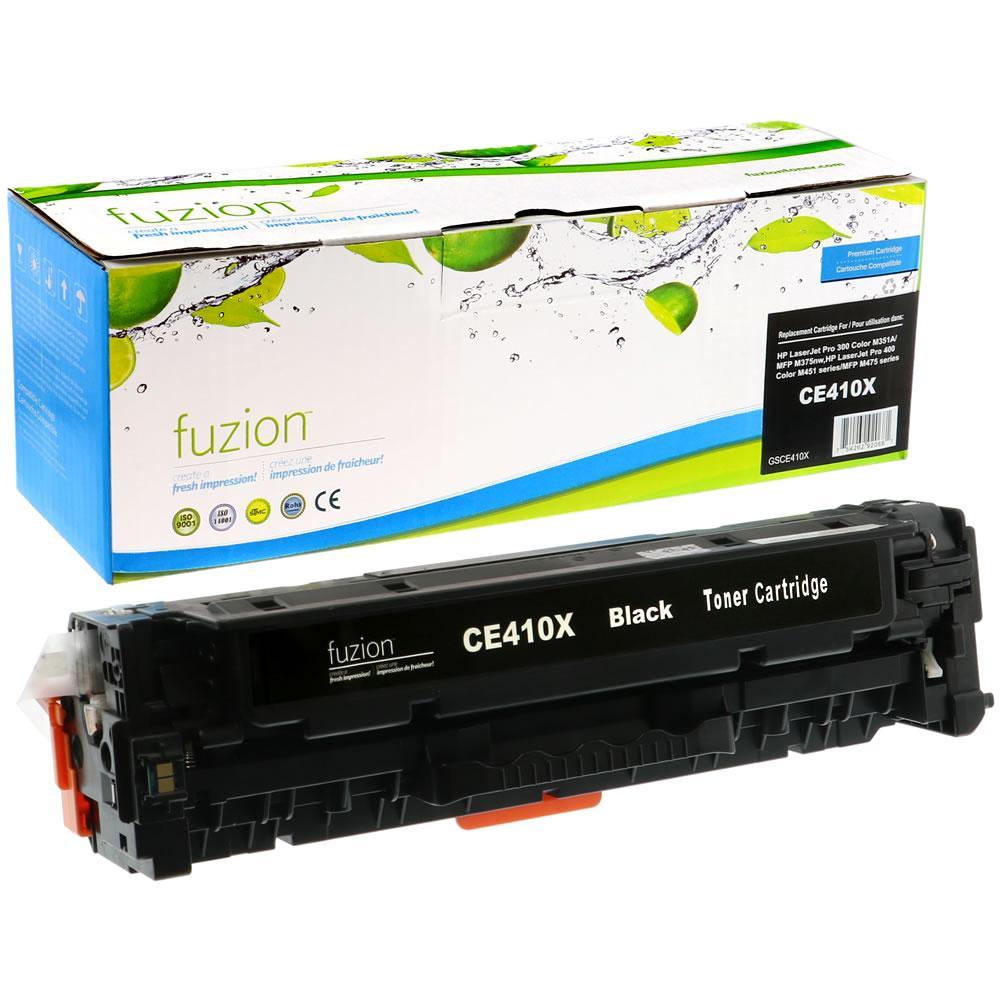 Fuzion Remanufactured Toner for HP CE410X (305X) - Black
