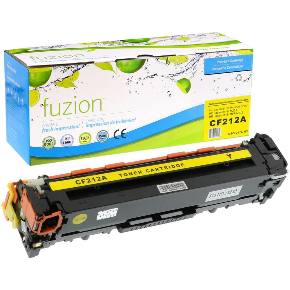 Fuzion New Compatible Toner for HP CF212A (131A) - Yellow