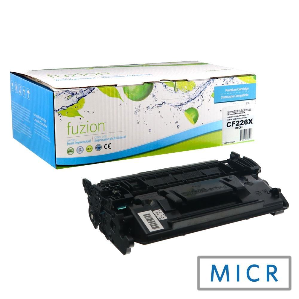 Fuzion Remanufactured MICR Cartridges for HP CF226X (26X) MICR