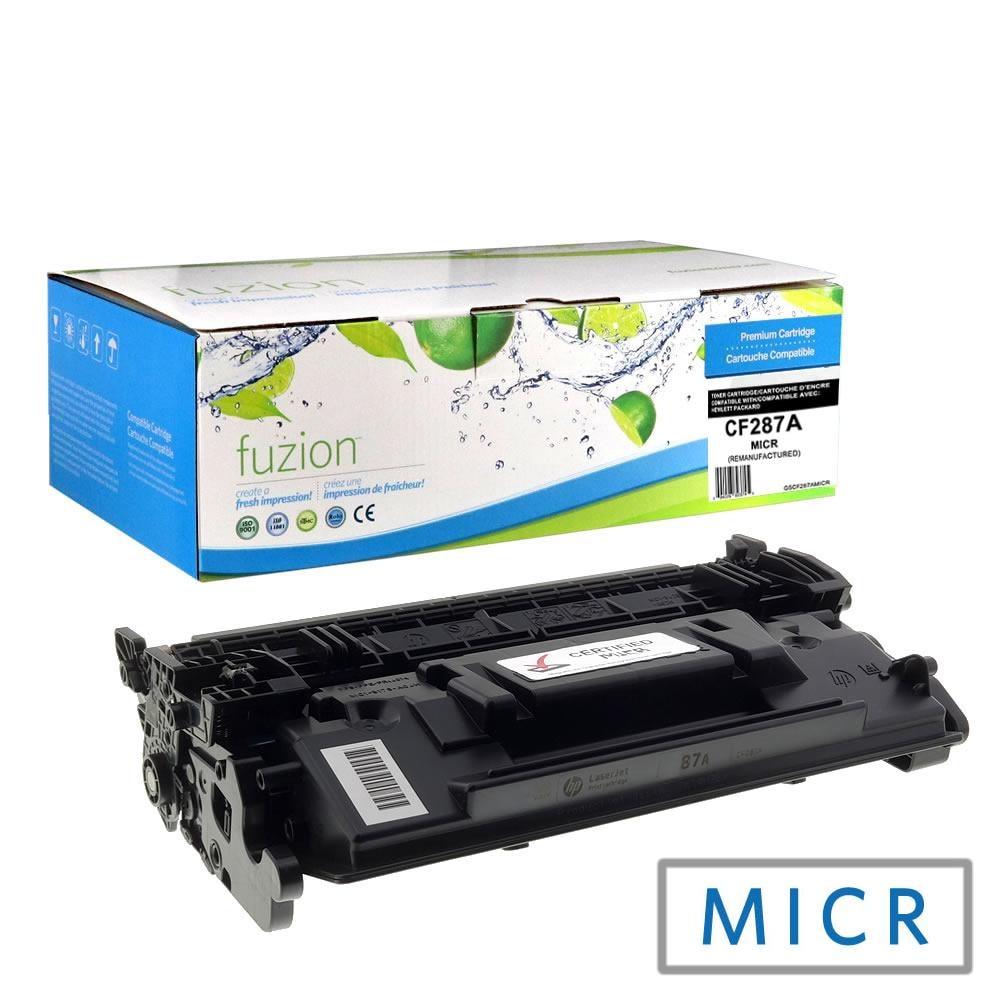 Fuzion Remanufactured MICR Cartridges for HP CF287A (87A) MICR