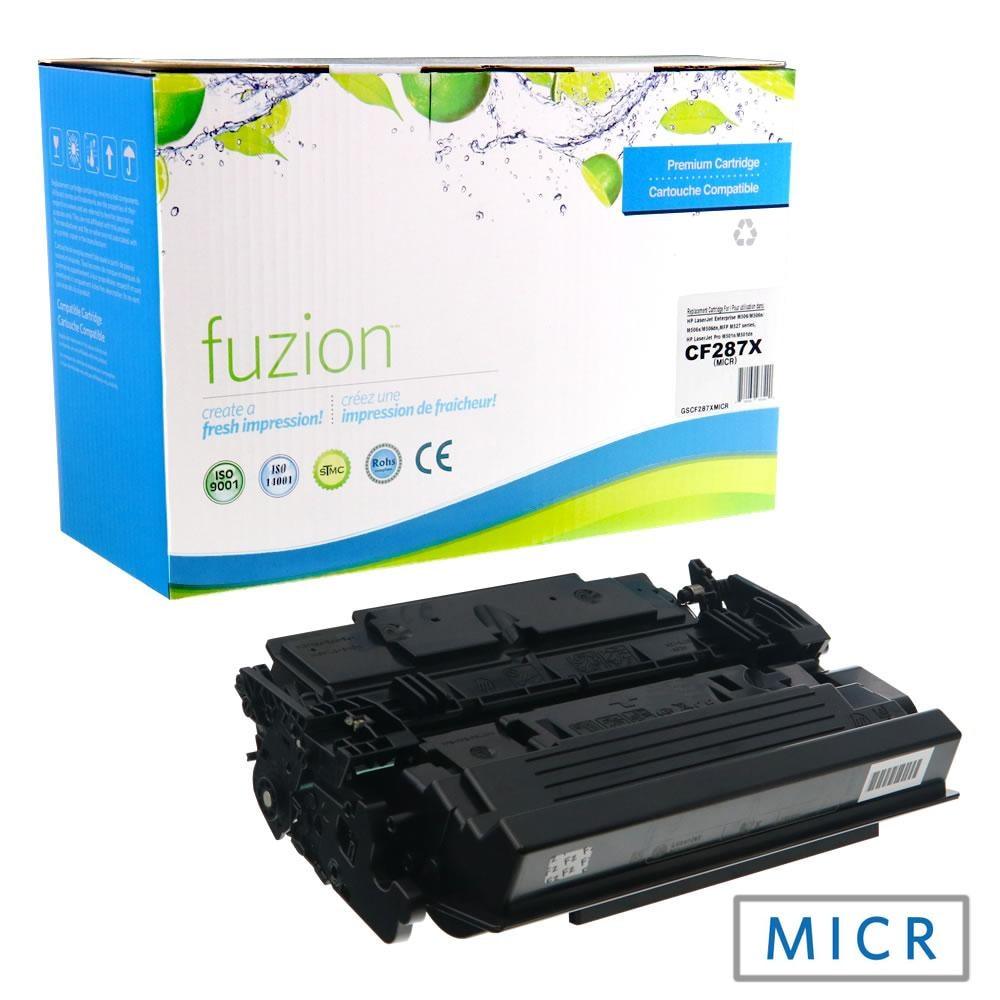 Fuzion Remanufactured MICR Cartridges for HP CF287X (87X) MICR