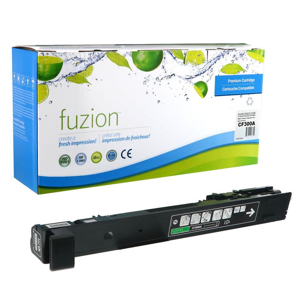 Fuzion Remanufactured Toner for HP CF300A (827A) - Black