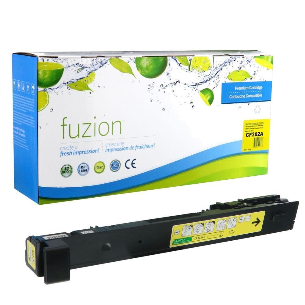 Fuzion Remanufactured Toner for HP CF302A (827A) - Yellow